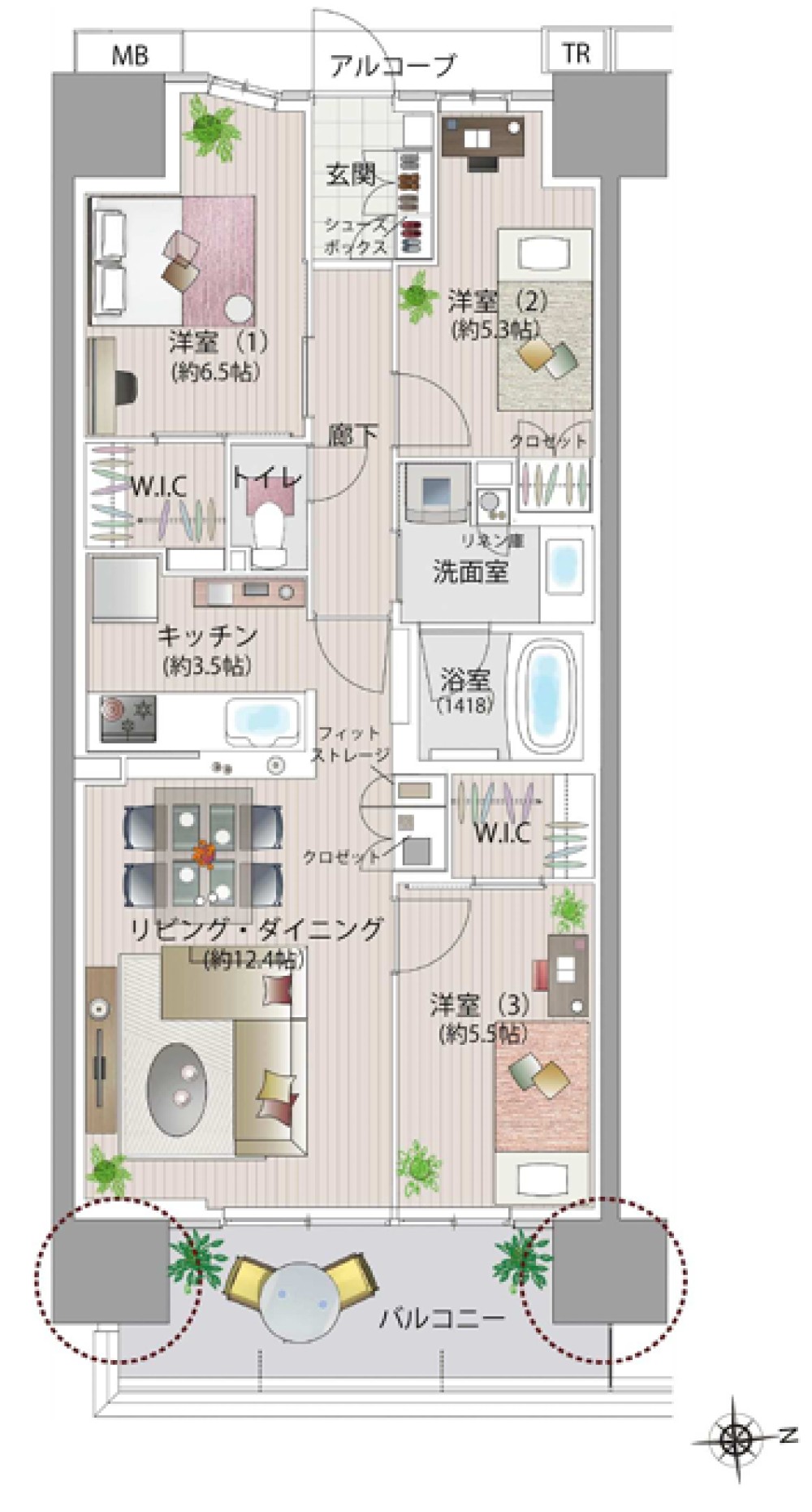 HONOKUNI　RESIDENCE　穂の国レジデンス 画像1