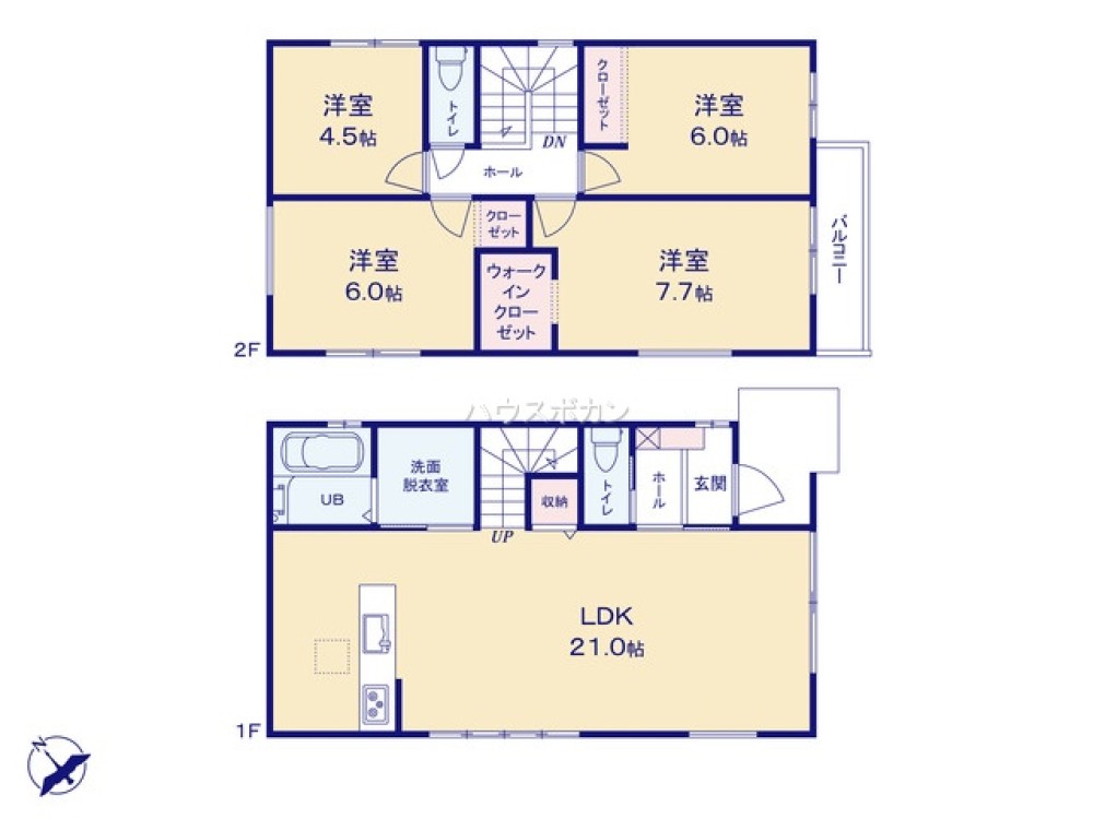 岡崎市鴨田町　1期　全2棟　1号棟 画像1