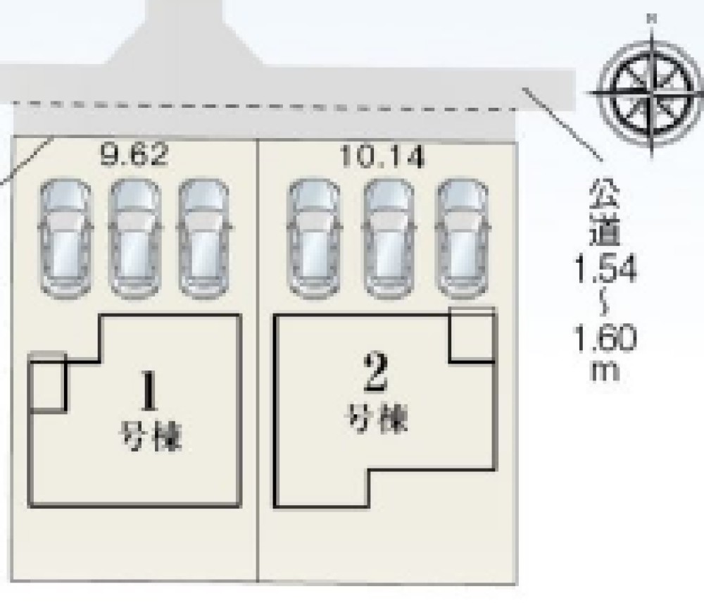 西尾市山下町　全2棟　1号棟 画像2