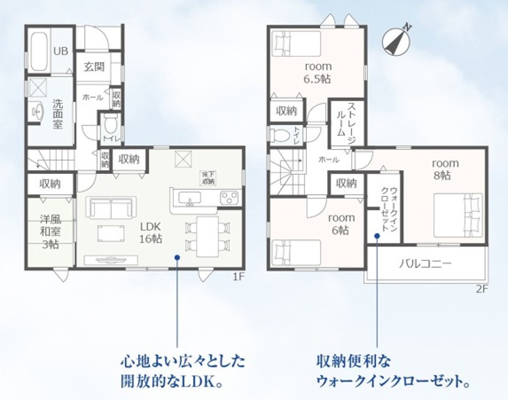小牧市池之内鳶ケ巣第二　全4棟　1号棟 画像1