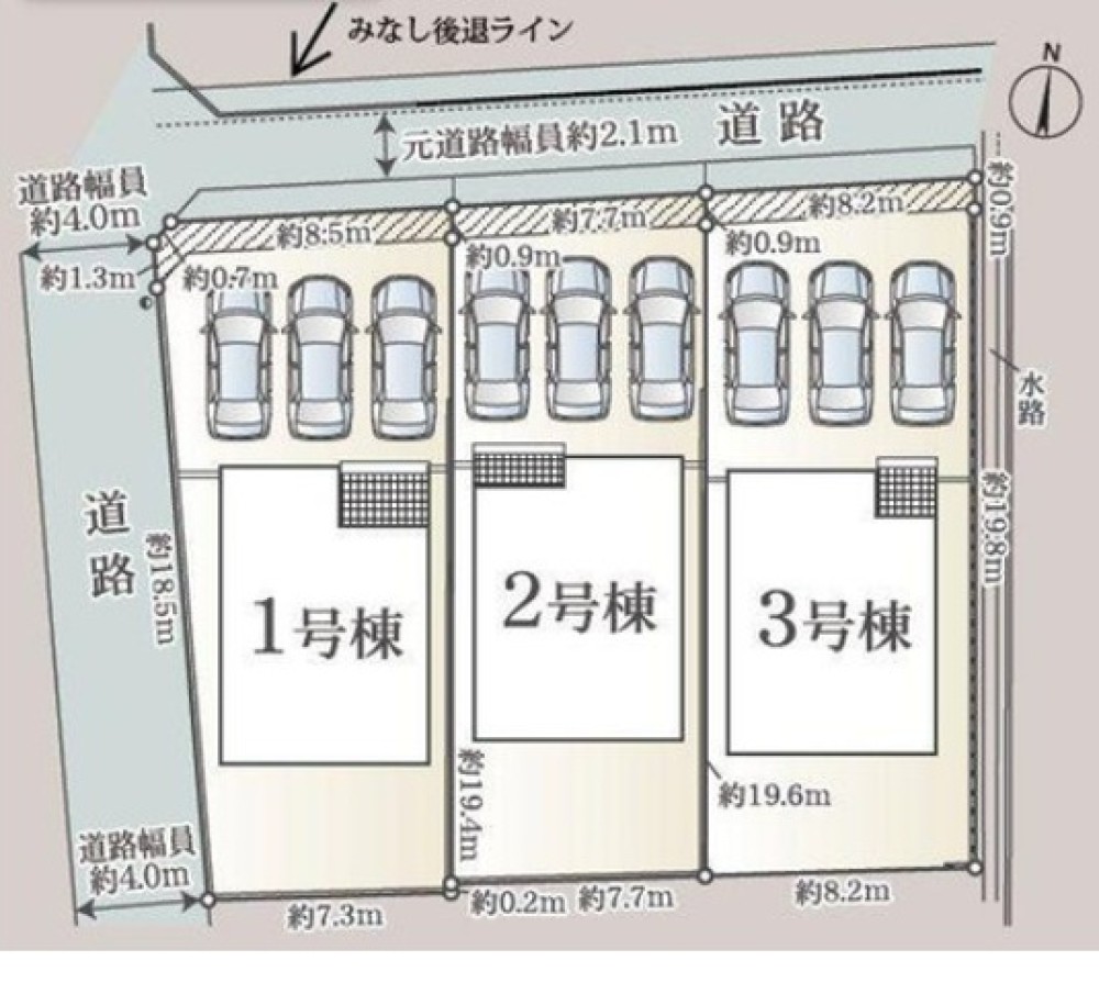 一宮市瀬部　第1　全3棟　2号棟 画像1