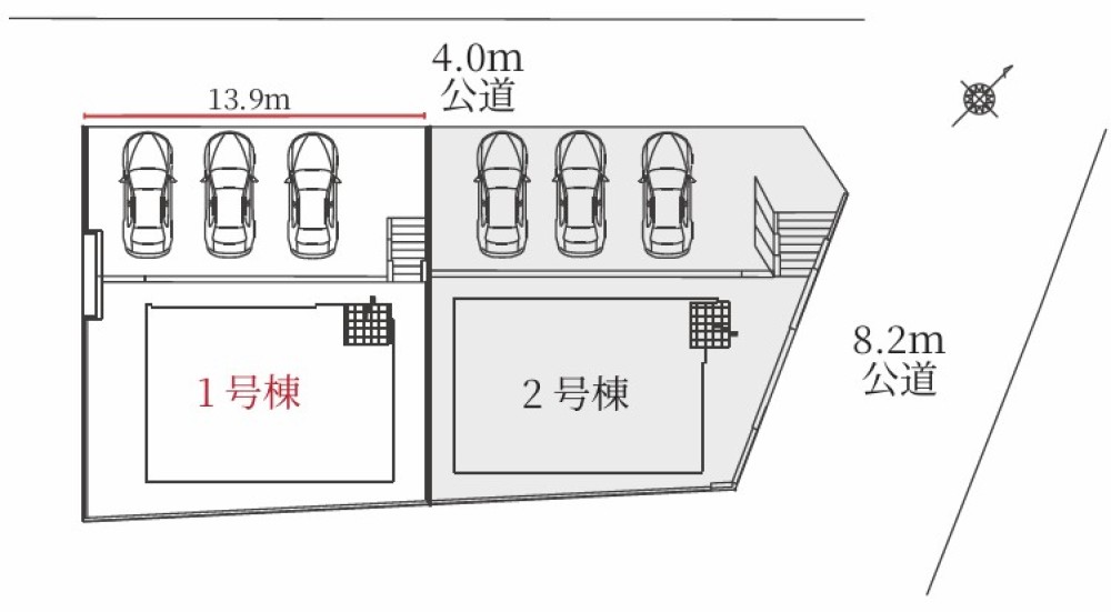 春日井市高座台1期　全2棟　1号棟 画像1