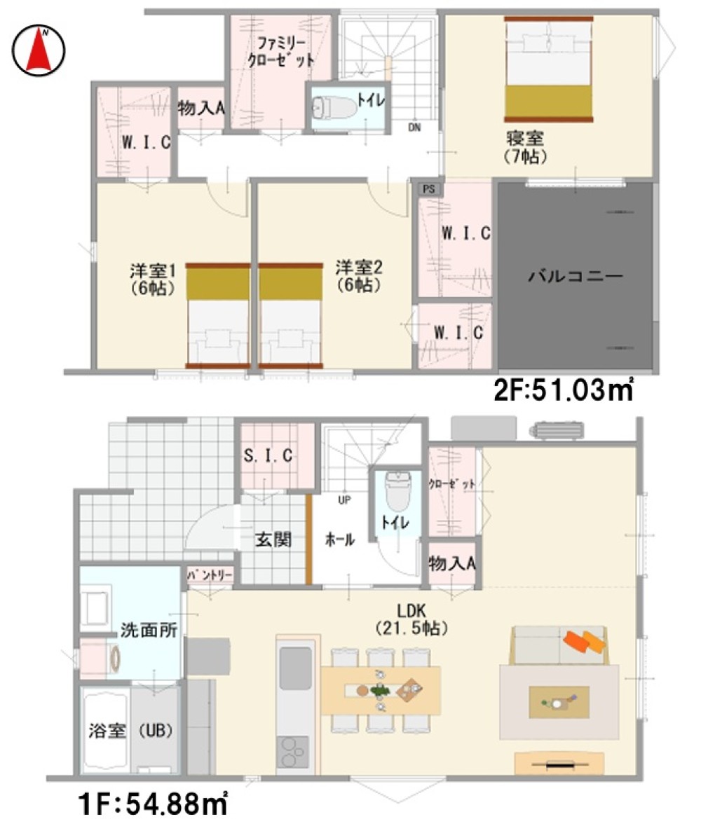 春日井市東野町第八　全2棟　2号棟 画像1