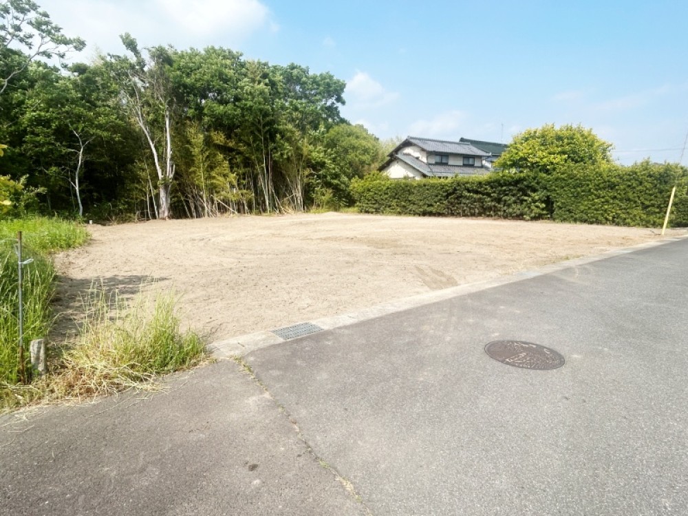 現況更地！造成完了後のお引き渡し！