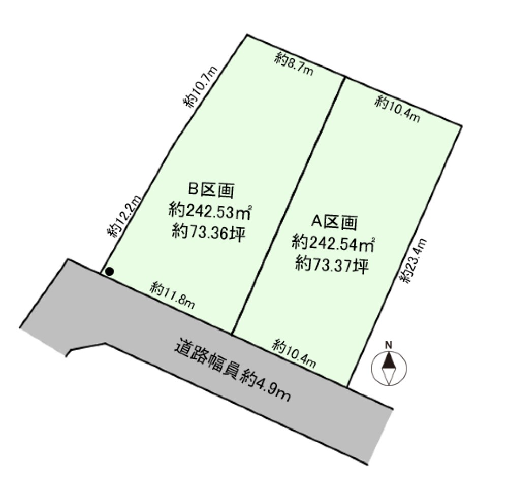 岡崎市中之郷町　全2区画　B区画 画像8