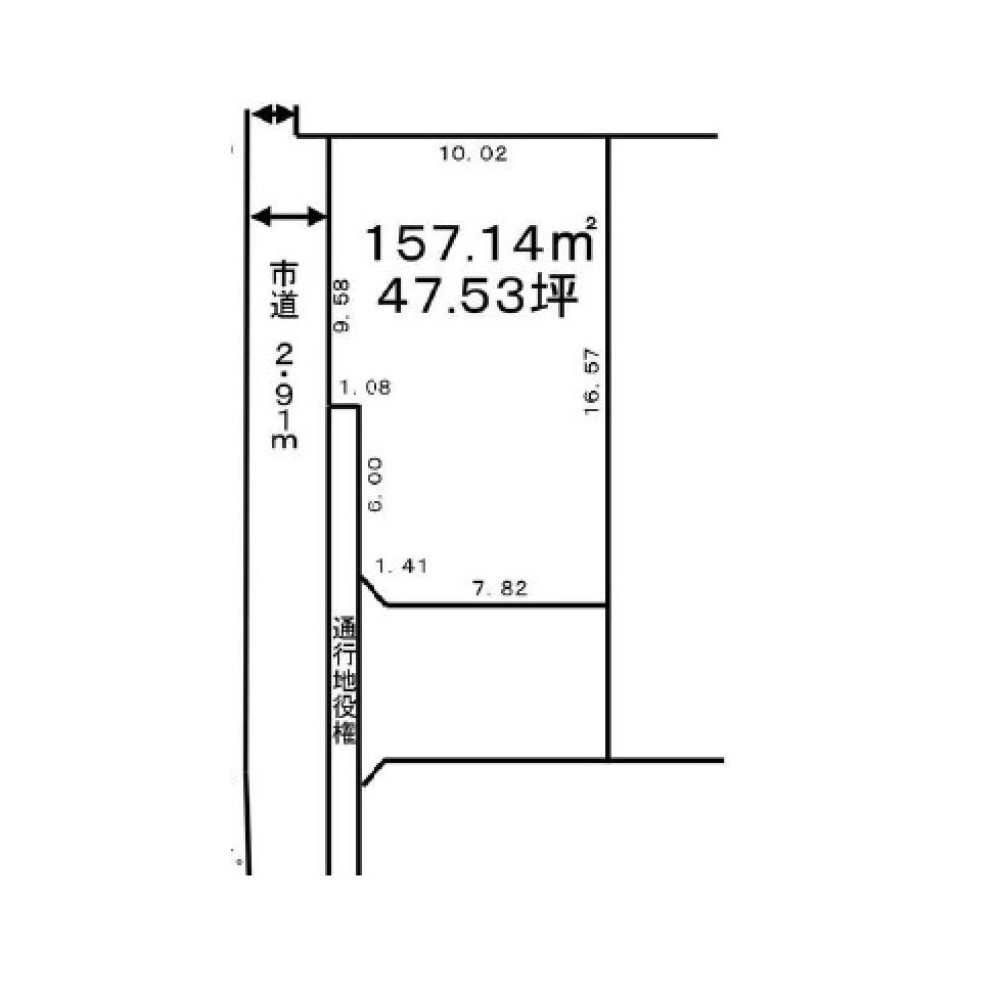 一宮市千秋町　全4区画　D区画 画像1