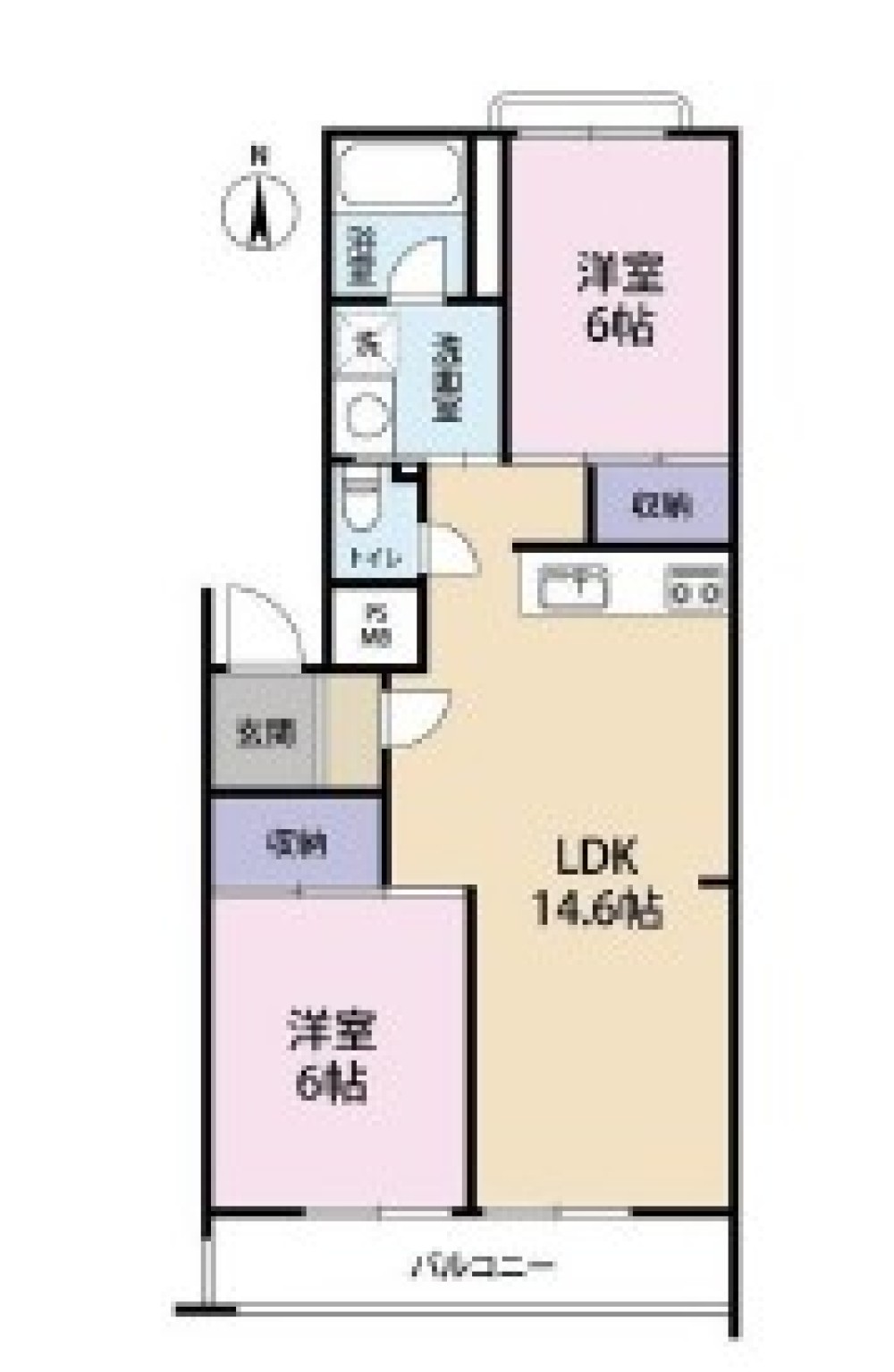 パレス第4三好 画像1