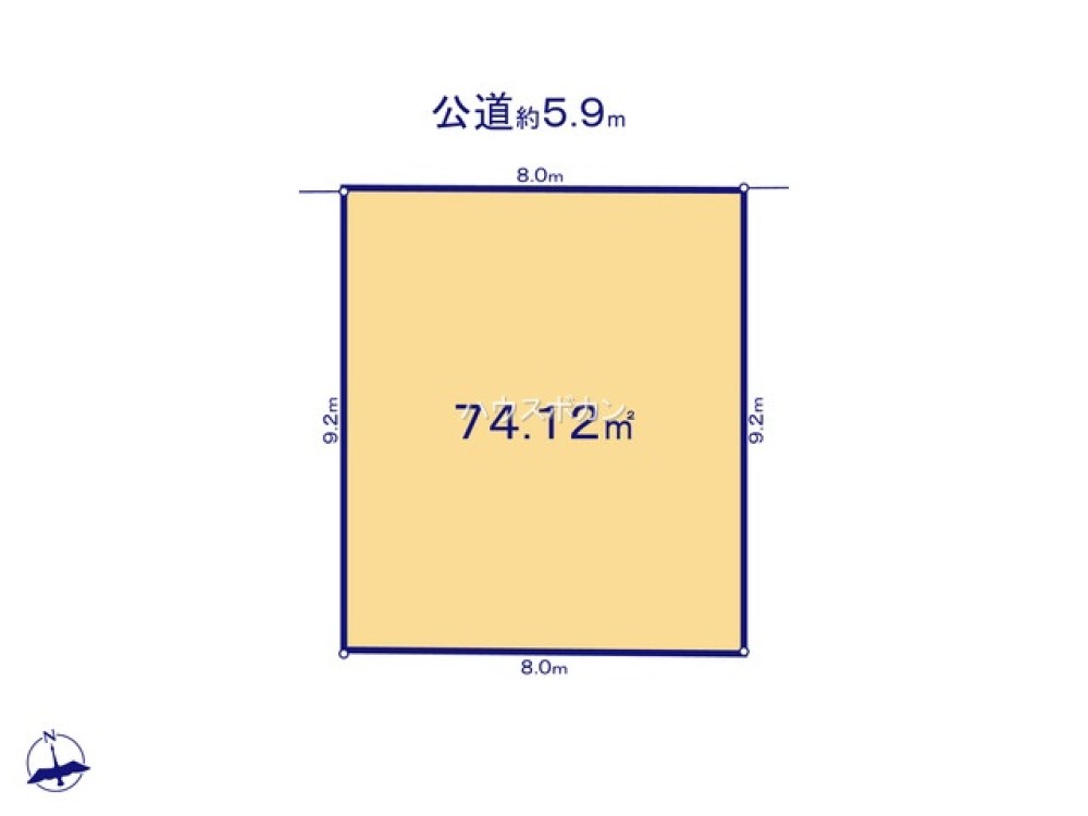 名古屋市中川区尾頭橋　1期　全2区画　2号地 画像2
