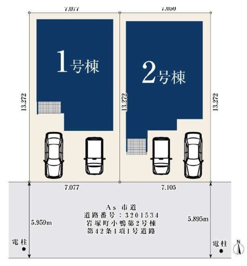 名古屋市中村区稲葉地町　880②　全2棟　1号棟 画像1