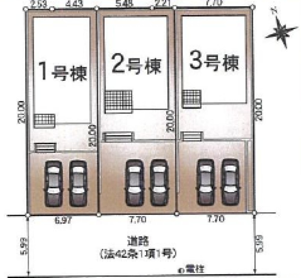 岡崎市東蔵前　第1　全3棟　1号棟 画像1