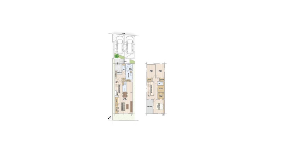 名古屋市名東区高針原一丁目　3期　全2棟　1号棟 画像2