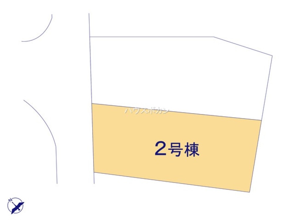 土地面積約52.2坪のゆとりある区画！