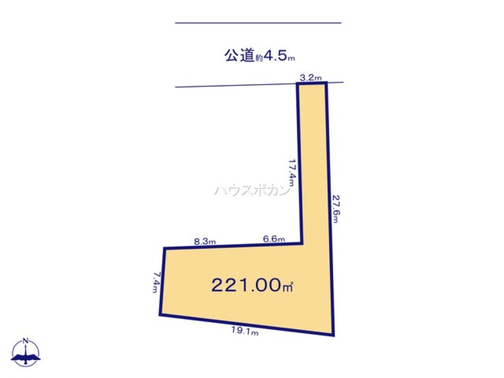名古屋市中川区上脇町　1期　全3区画　3号地 画像1