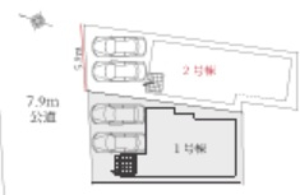 名古屋市名東区西山台　1期　全2棟　2号棟 画像1