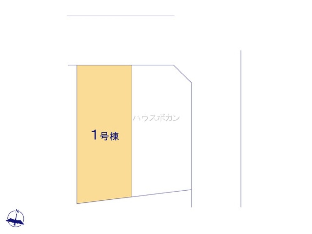 全2棟の整形地！1号棟は約33坪◎