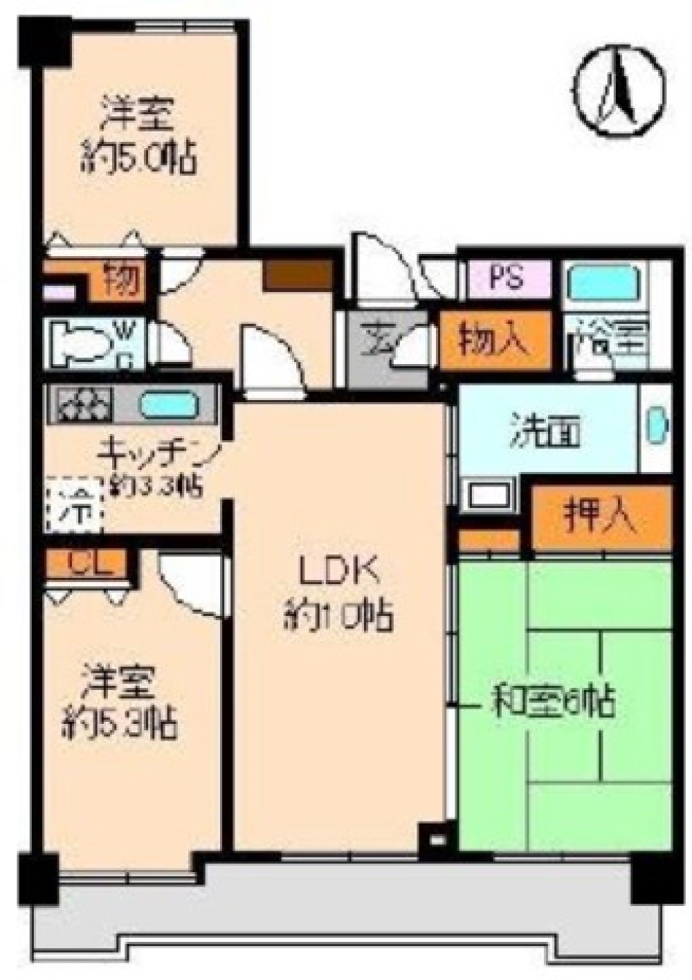 イトーピア豊田マンション 画像1