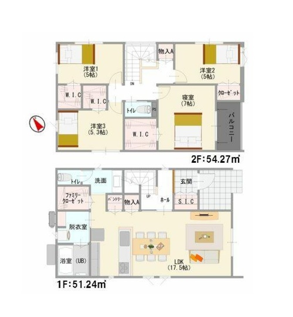 春日井市大留町　第七　全2棟　1号棟 画像2