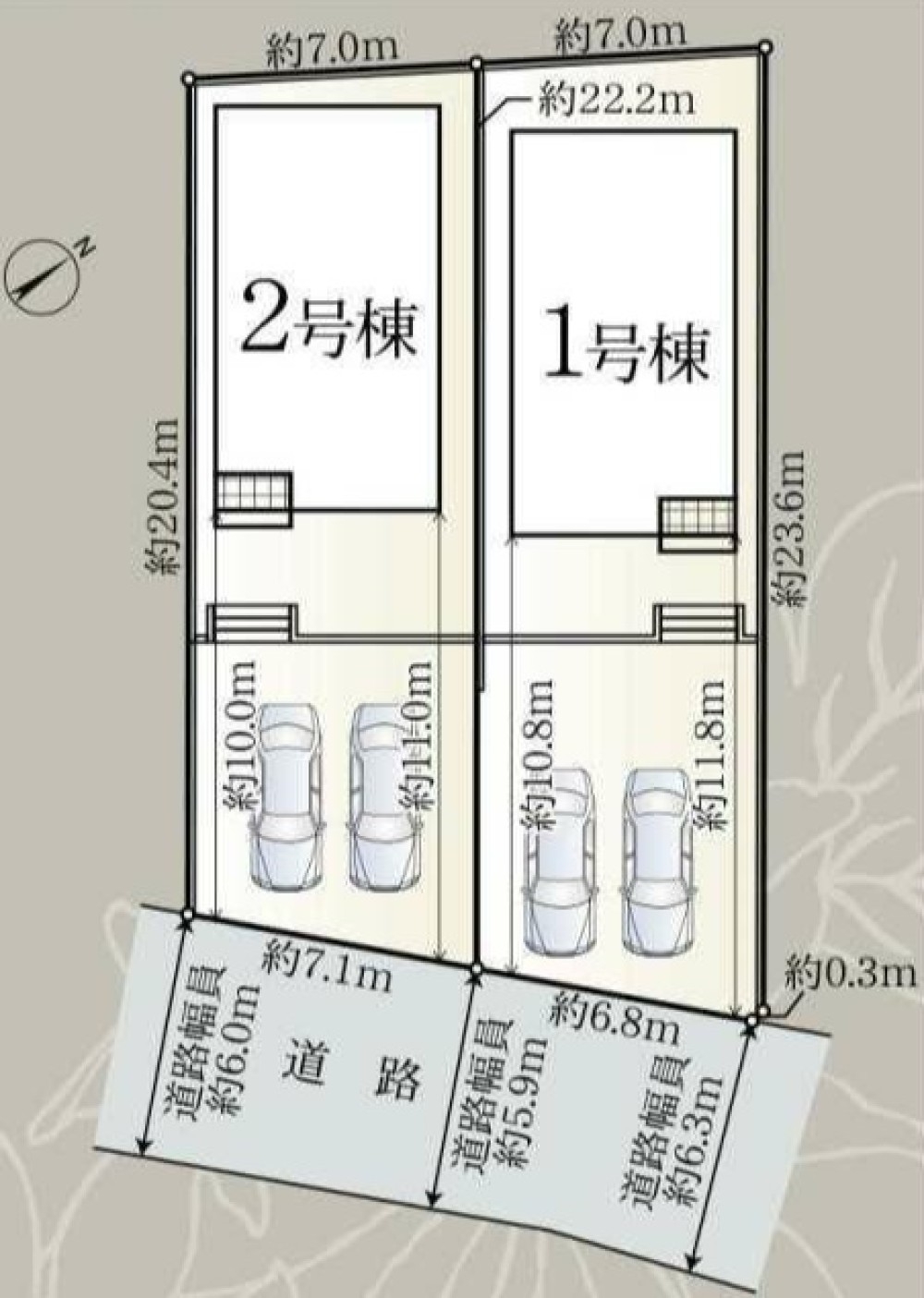 刈谷市泉田町　第9　全2棟　1号棟 画像1