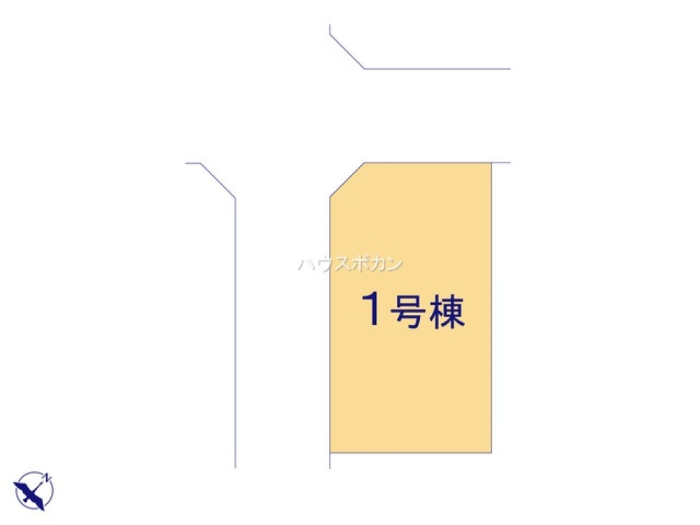 角地につき開放感のある敷地配置◎