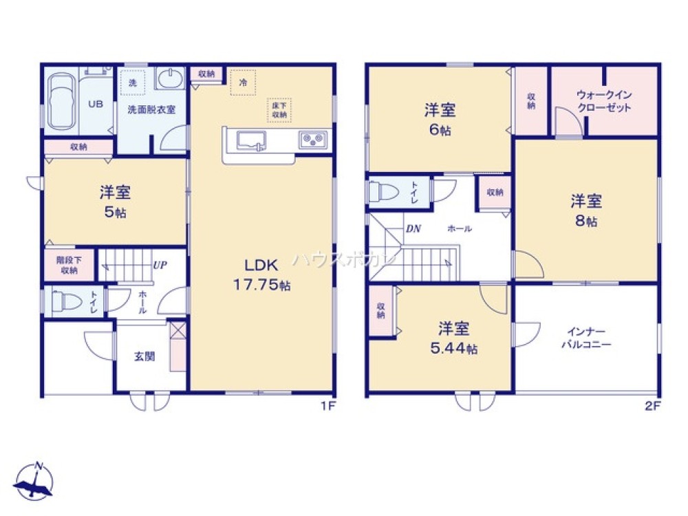武豊町冨貴新薄里　全4棟　1号棟 画像5