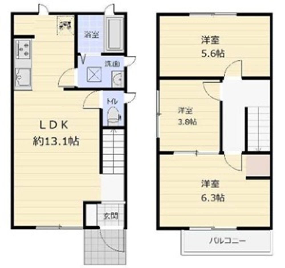 常滑市大野町四丁目　F棟 画像1