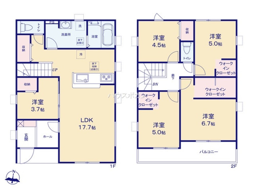 岐阜市中川原　第4　全3棟　1号棟 画像2