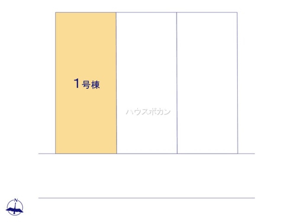 岐阜市中川原　第4　全3棟　1号棟 画像1