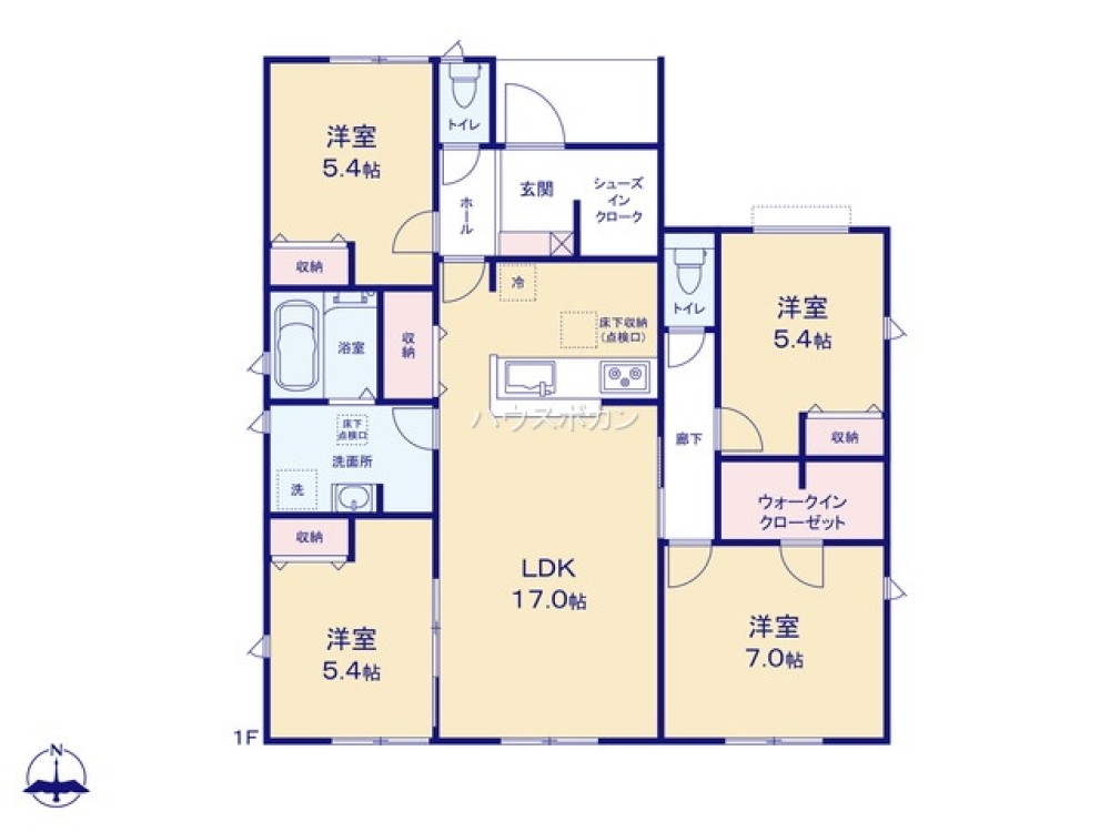 岐阜市尻毛　全2棟　1号棟 画像2