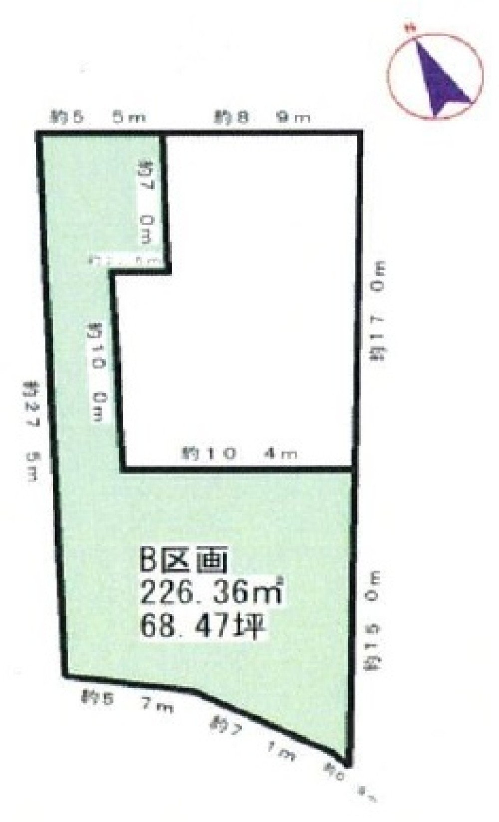 刈谷市小垣江町　全2区画　B区画 画像1