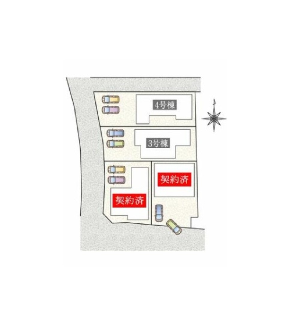 一宮市大和町　全4棟　3号棟 画像1