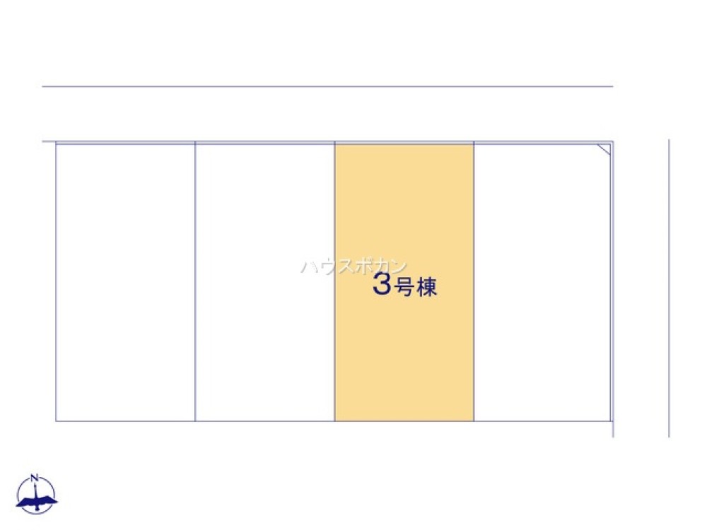 一宮市浅野　全4棟　3号棟 画像1