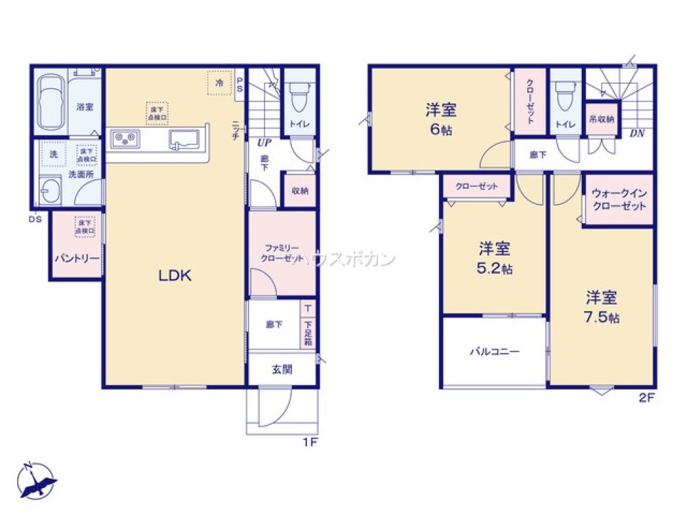 春日井市穴橋町2期　全2棟　1号棟 画像2