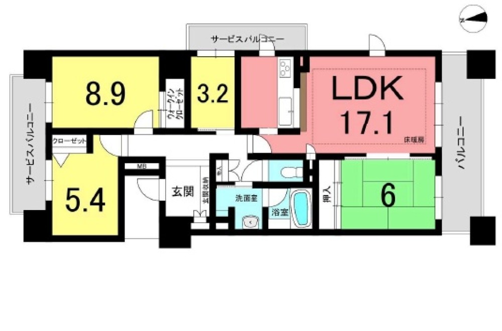 グランドメゾン大府花咲台　1番館 画像1