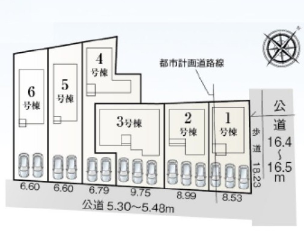 豊川市中条町　59期　全6棟　1号棟 画像1