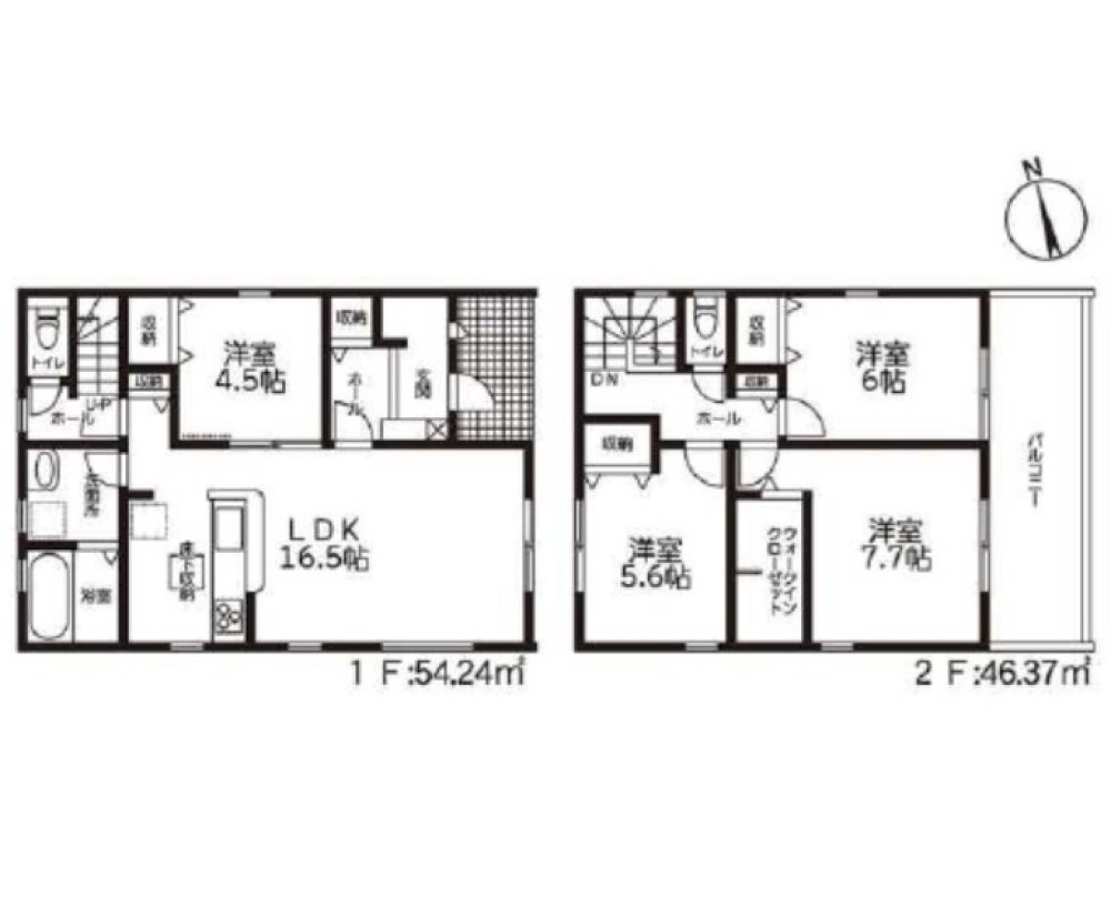 豊川市三蔵子町　第1期　全2棟　1号棟 画像2