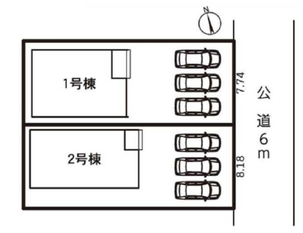 豊川市三蔵子町　第1期　全2棟　2号棟 画像1