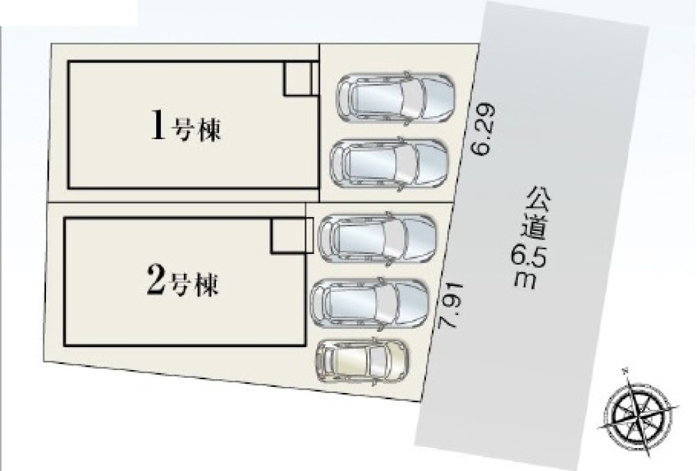 名古屋市中村区横井二丁目　全2棟　2号棟 画像1