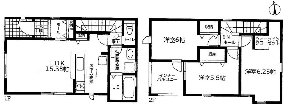 岐阜市東鶉　第3　全5棟　1号棟 画像2