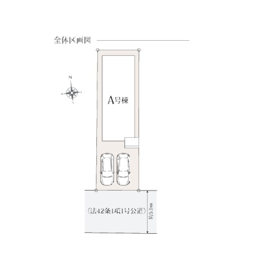 春日井市上ノ町　全1棟　A号棟 画像1