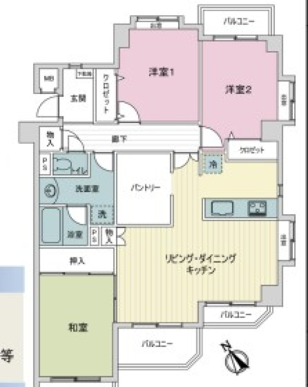 ユニーブル三好ケ丘 画像1