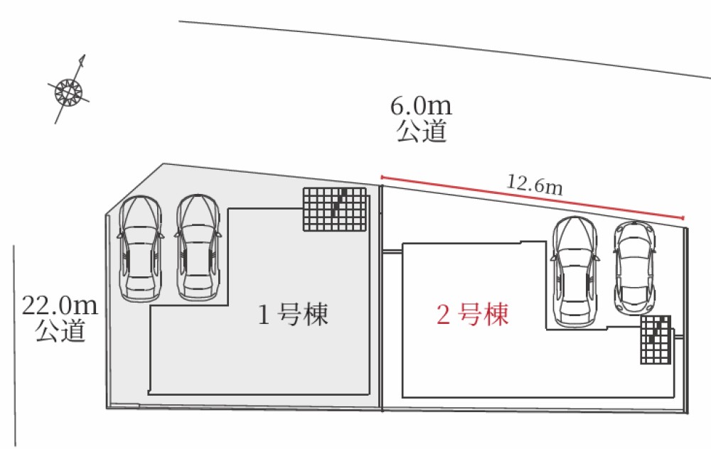 春日井市中央通　全2棟　1号棟 画像1