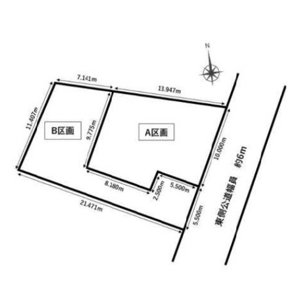 春日井市朝宮町　全2区画　B区画 画像1