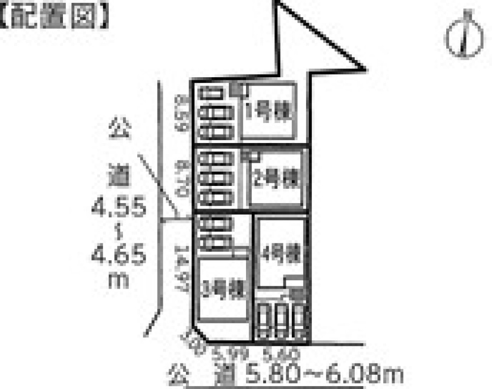 豊田市東新町　全4棟　3号棟 画像1