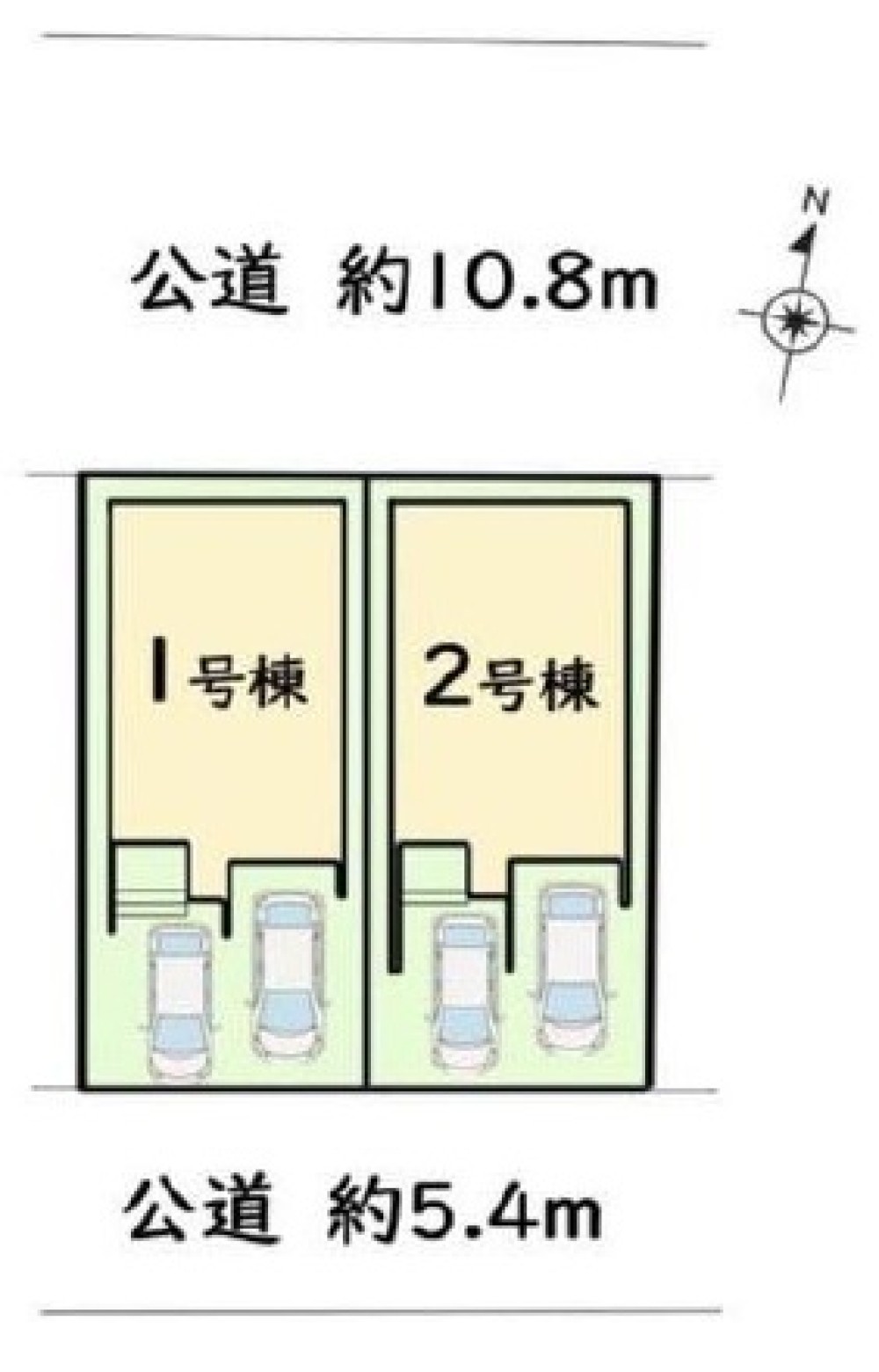 名古屋市中川区九重町　全2棟　1号棟 画像1
