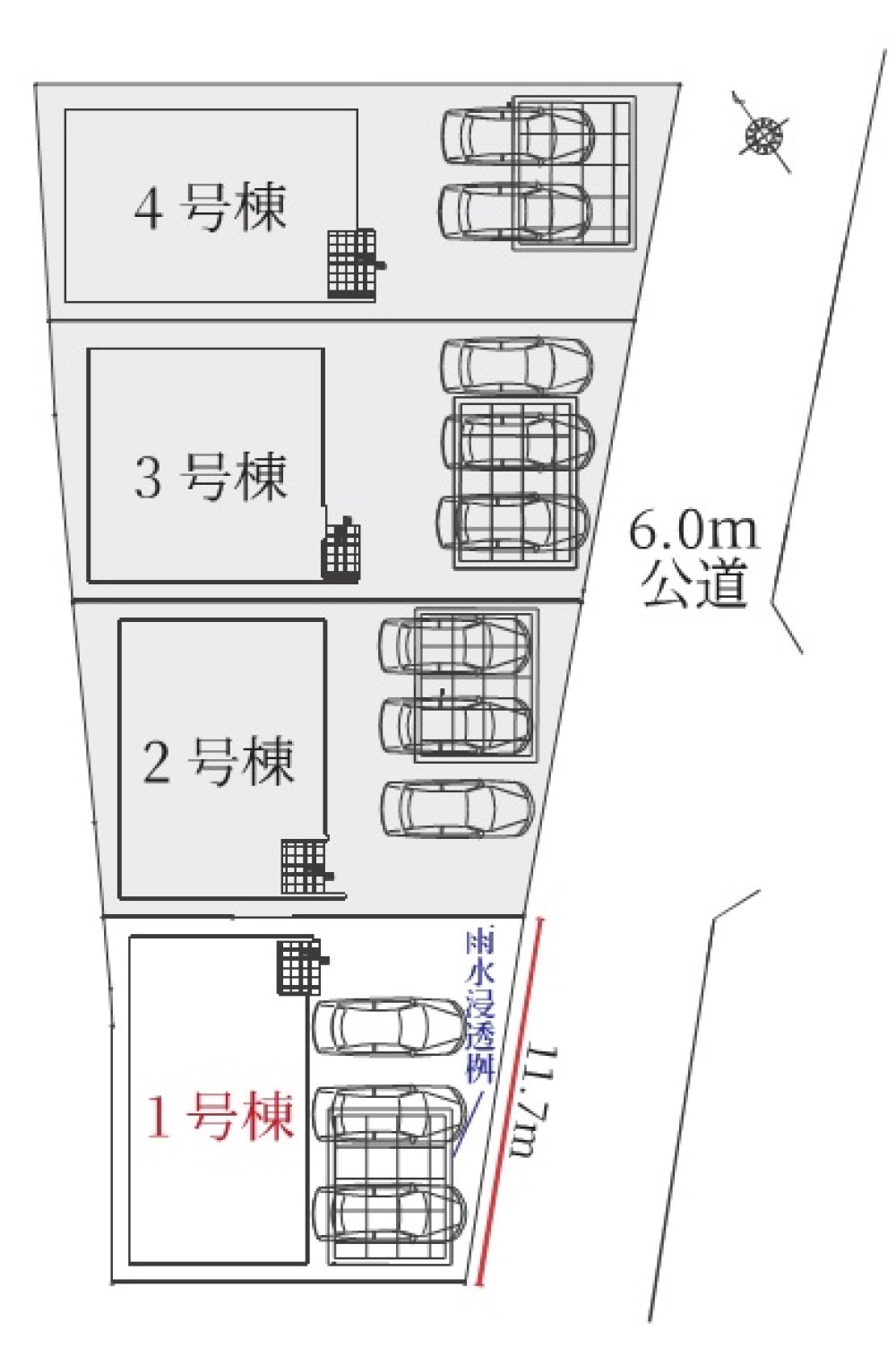 刈谷市泉田町　4期　全4棟 　1号棟 画像1