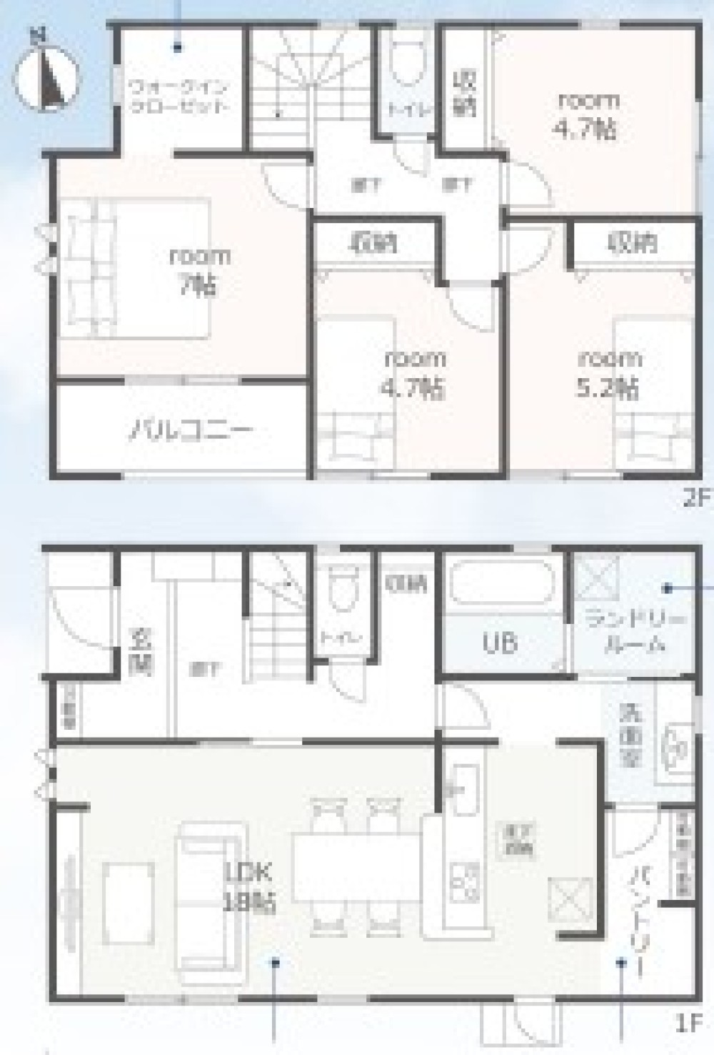豊田市貝津町　全3棟　2号棟 画像2