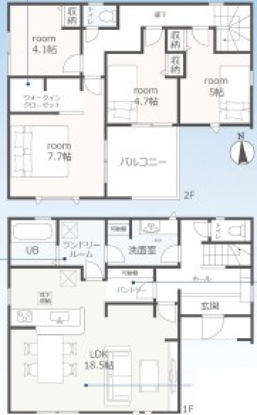 豊田市貝津町　全3棟　3号棟 画像2