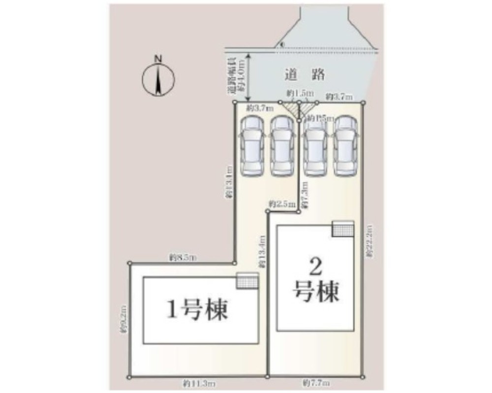 豊川市市田町　第16　全2棟　1号棟 画像1