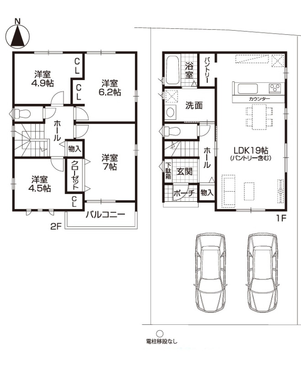 小牧市久保一色桶子第3　全2棟　1号棟 画像1