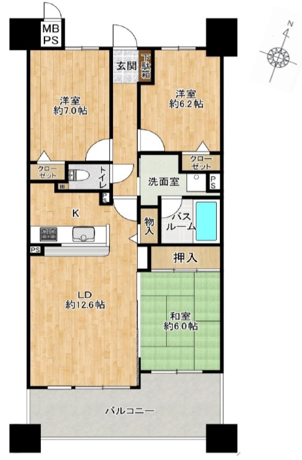 ライオンズガーデン新安城 画像1